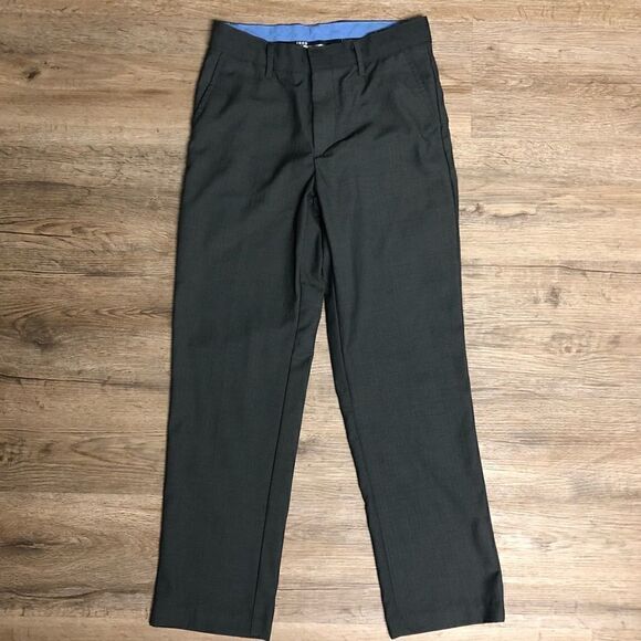 Izod Boys Gray Dress Pants Size 12reg - Picture 1 of 6